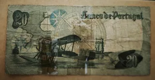 Lote 3 Billetes Portugueses Antiguos Escudos