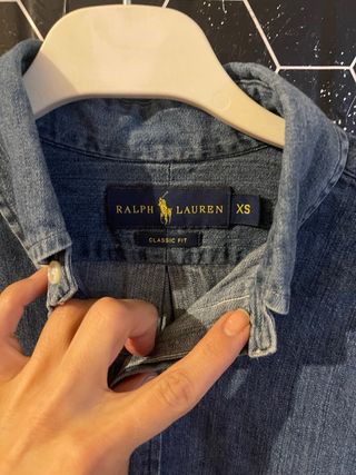 Camicia jeans Ralph Lauren taglia XS