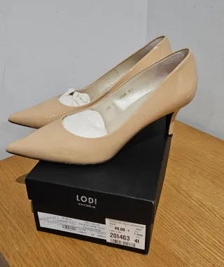 Zapatos de tacón TODI Piel Nude Talla 41
