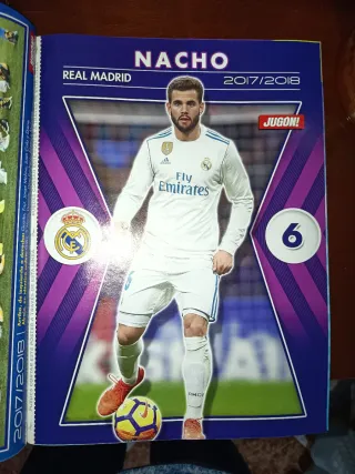 Revista Jugón n°134 + Cromos (2017-18)