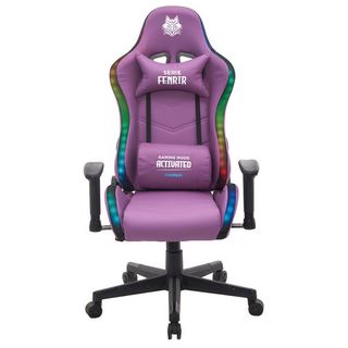 Silla Gaming Cromad Serie Fenrir RGB Violeta