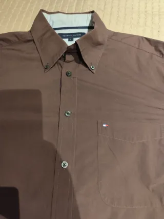 Camisa Tommy Hilfiger Marrón