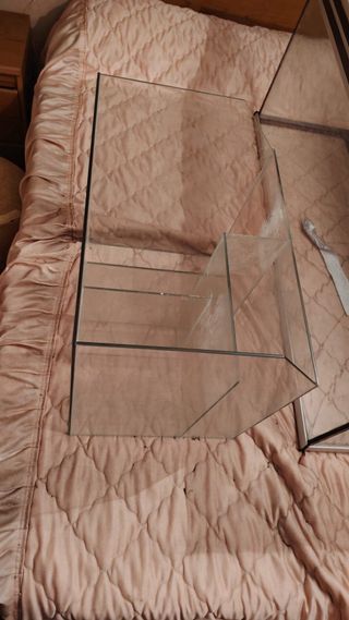 Acuario Marino con Sump de Cristal