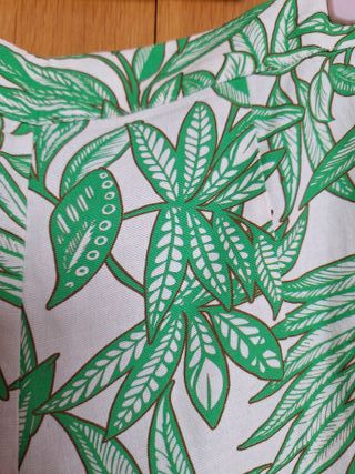 Bermudas Zara Algodón y Lino Estampadas