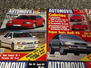 4 +2 revistas coches antiguas