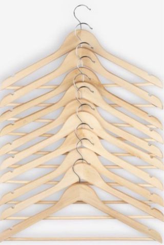 Pack 10 Perchas Madera Disponibles varios packs