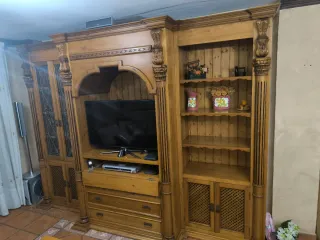 Mueble de salón de madera