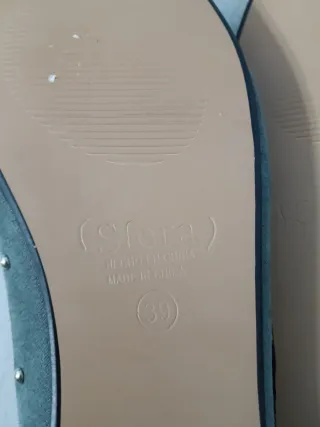 Bailarinas Sfera grises con tachuelas