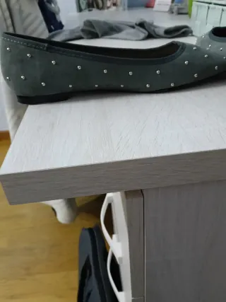 Bailarinas Sfera grises con tachuelas