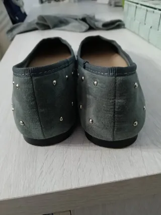 Bailarinas Sfera grises con tachuelas