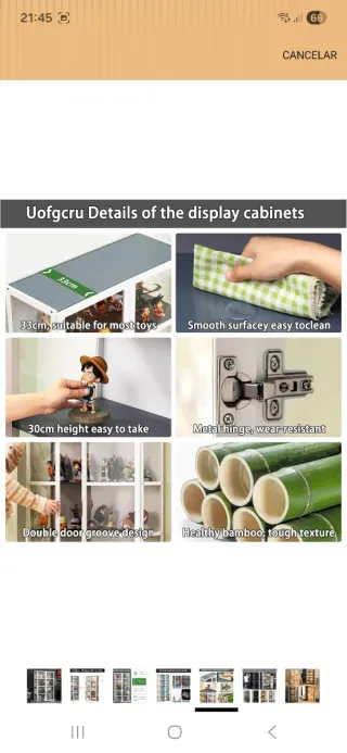 Vitrina expositora 82