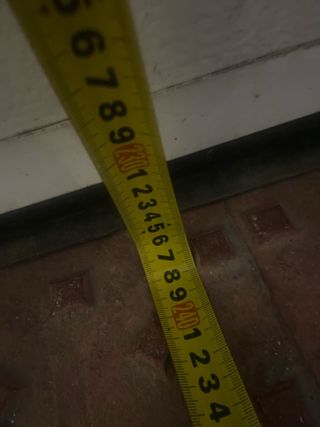 Puerta de garaje blanca