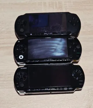 Lote 3 Consolas PSP Sony Negras