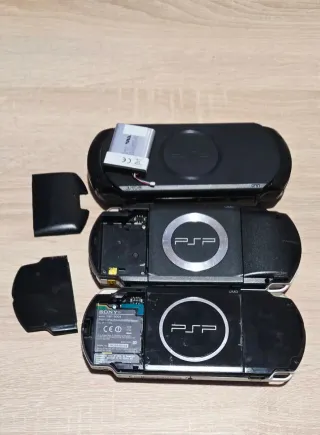 Lote 3 Consolas PSP Sony Negras