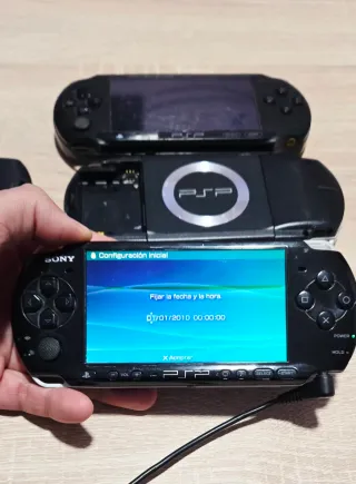 Lote 3 Consolas PSP Sony Negras
