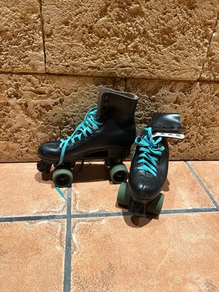 Patines 4 Ruedas Talla 40 - Estilo Años 80