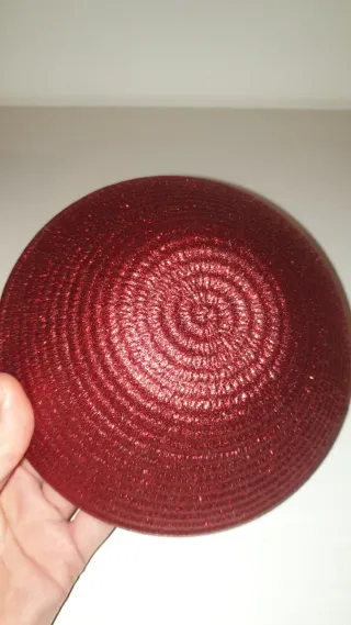 Ciotola IVV vetro dipinta a mano Made in Italy