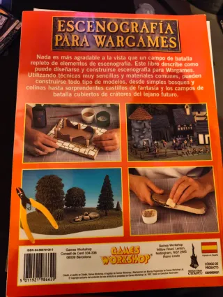 Libro escenografía para Wargames Games Workshop