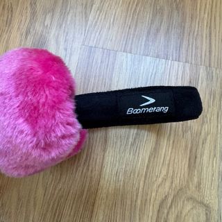 Orejeras nuevas rosa y negro