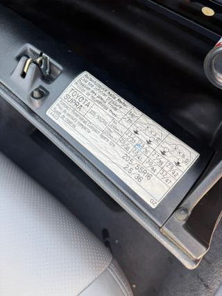 Toyota Supra Turbo Targa 1992 Mk3