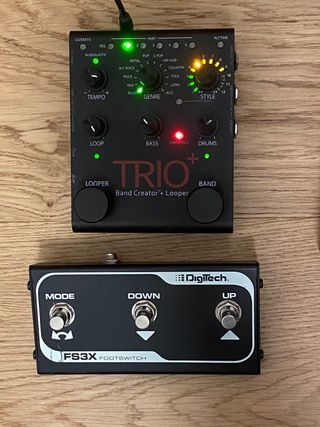 Digitech Trio+ Band Creator + FS3X