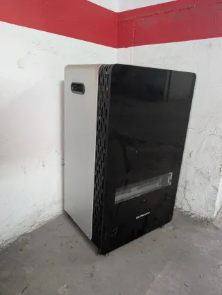 Estufa Orbegozo HBF 100 Llama Azul 3800W + Boca