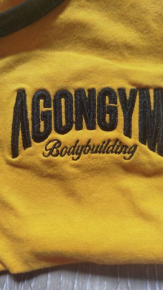 Agongym Training Tank Top Men Size L Gym Wear