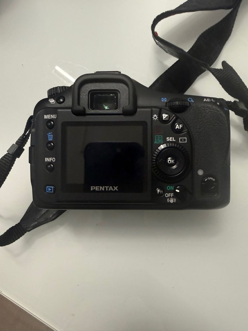Cámara Pentax K10 DSLR Negra afbeelding 4