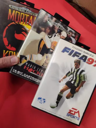 Lote juegos mega drive