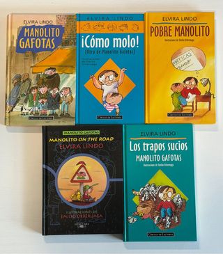 Pack de libros de Manolito Gafotas