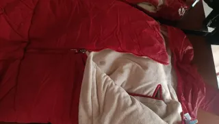 Saco de carro marrón y beige