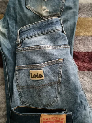 Lote Pantalones Levi's y Lois