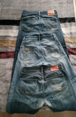 Lote Pantalones Levi's y Lois