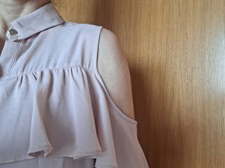 Camisa Miss Selfridge Petite Rosa Talla XS