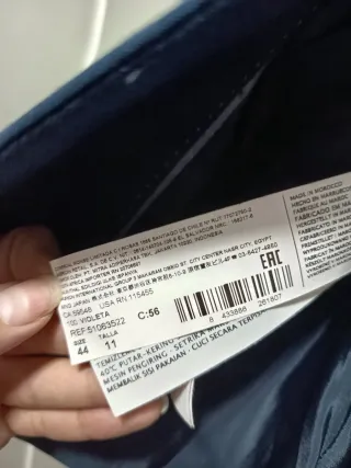 Americana azul marino mujer