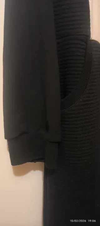 Vestido Liu Jo blanco y negro con pedrería