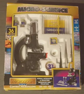 Microscopio Micro-Science 36 piezas juego clasico