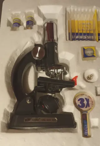 Microscopio Micro-Science 36 piezas juego clasico