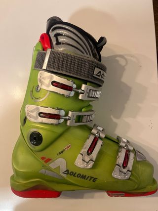 Botas de esquí alpino Dolomite verdes