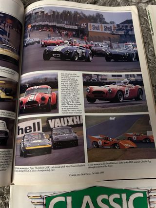 4 revistas Classic and Sportscar