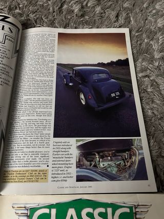 4 revistas Classic and Sportscar