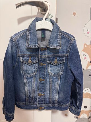 Chaqueta vaquera infantil Benetton