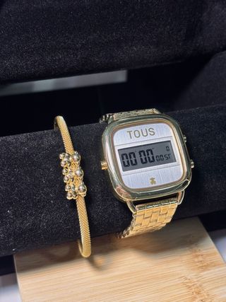 Reloj Tous Acero Inoxidable Pulsera Adicional