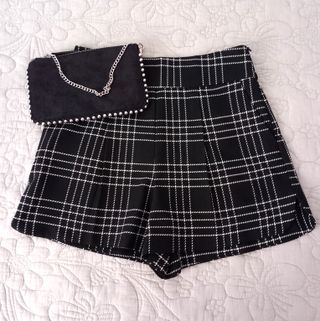 Lote de bermuda y bolso bandolera Zara