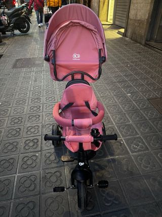 Triciclo Kinderkraft Aston Evolutivo Rosa