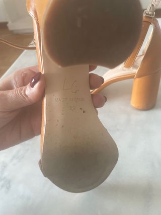 Sandalias Bimani Talla 39 Camel