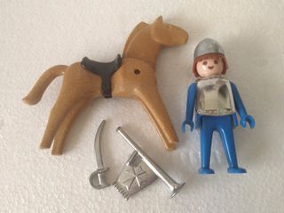Lote Playmobil Medieval Cromado Vintage