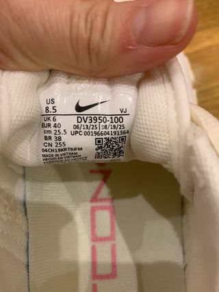 Zapatillas Nike Metcon 5 Talla 40 Blancas