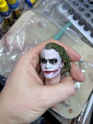 Cabeza inart joker mueca 1/6 batman figura