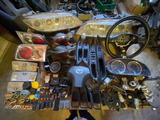 Peças Mazda 6, faróis, farolins, quadrante , volan